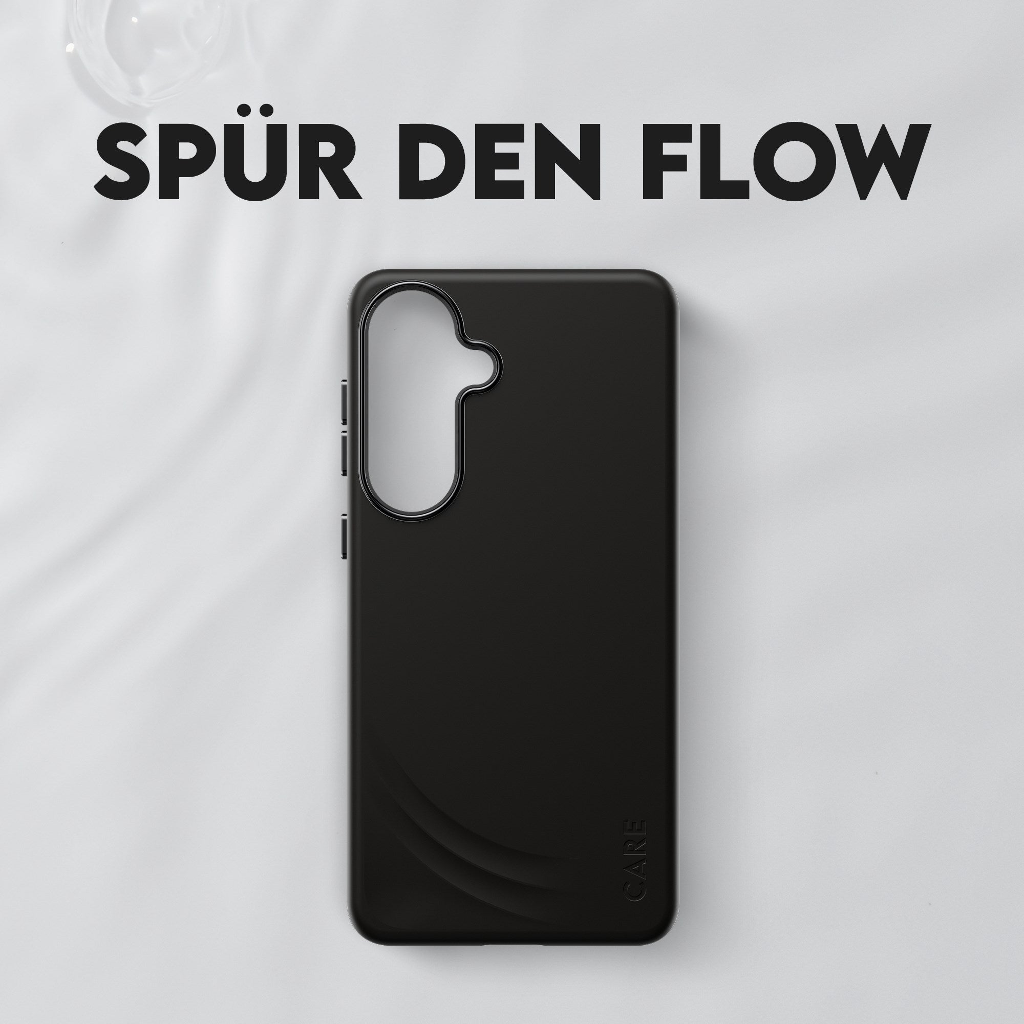 CARE™ by PanzerGlass® Flow Case Schwarz m. Qi Samsung Galaxy S26